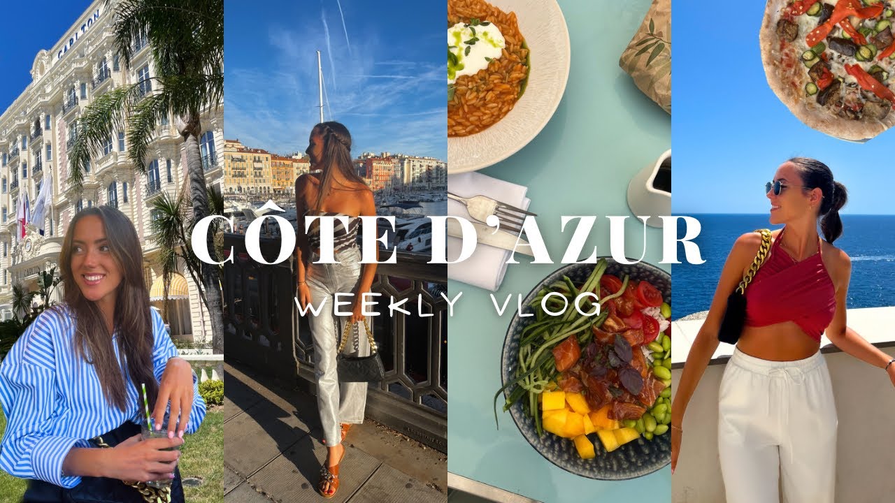 1 SEMAINE SUR LA CÔTE D'AZUR - VLOG