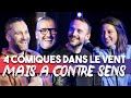 EP 16 - Maxime, Jerome Niel, Blandine Lehout, Seb Mellia - 4 Comiques dans le vent... image