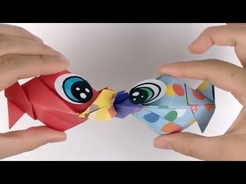 #Origami how to make origami paper crafts/easy origami/Handmade paper