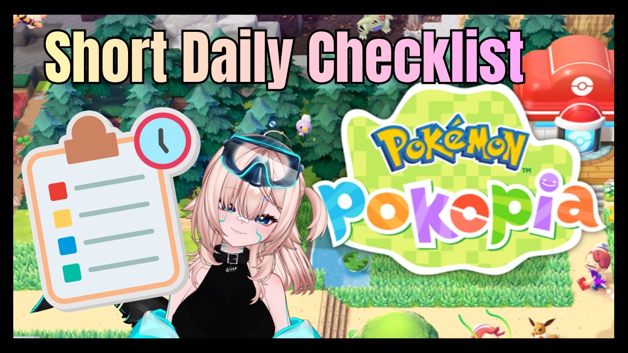 Pokopia Checklist.pdf The Daily Pokopia Checklist When You're Low On Time - YouTube