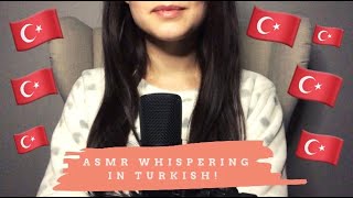 ASMR Whispering 🌙 I'm whispering only in Turkish! 🇹🇷 Ben sadece türkçe konuşuyorum! 🇹🇷 🌙