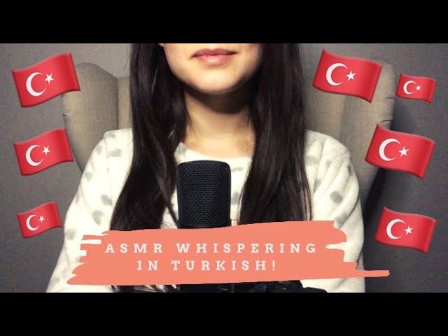 ASMR Whispering 🌙 I'm whispering only in Turkish! 🇹🇷 Ben sadece türkçe konuşuyorum! 🇹🇷 🌙