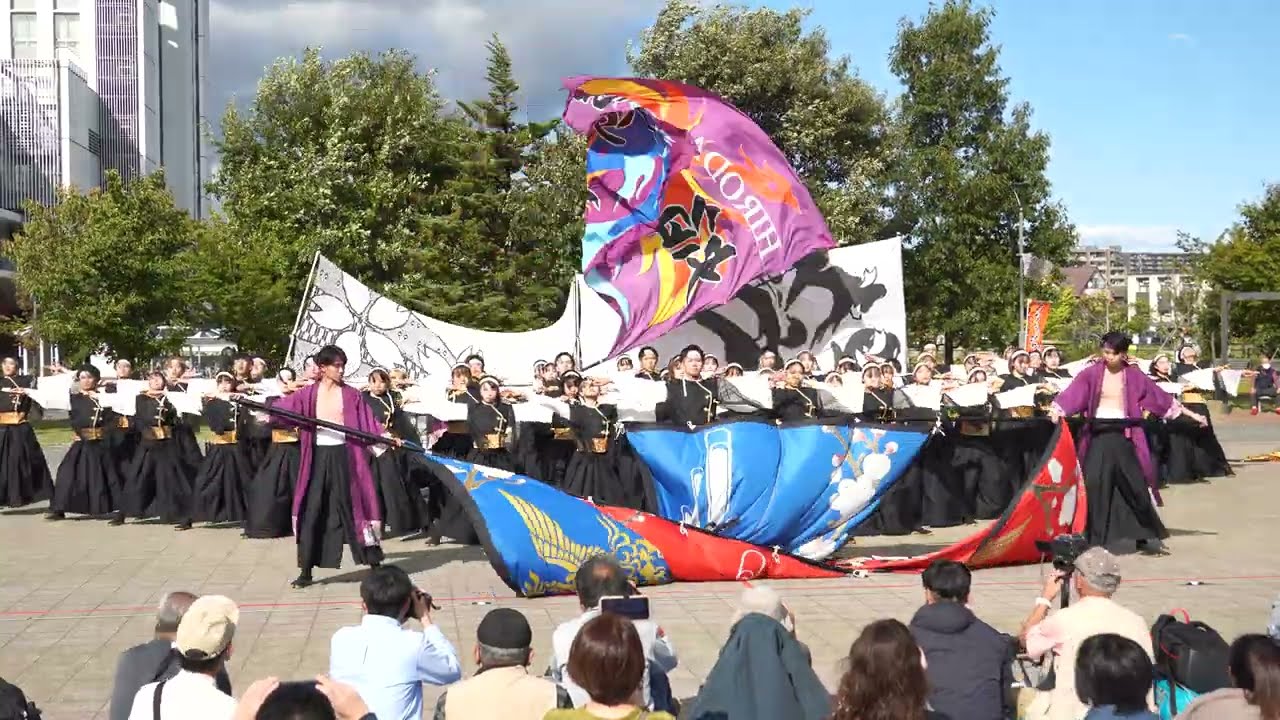 弘前大学よさこいサークルHIRODAI焔舞陣【4K_APSC】コンテスト予選第2ブロック／あすと長町杜の広場公園（初日）／第26回みちのくYOSAKOIまつり2023