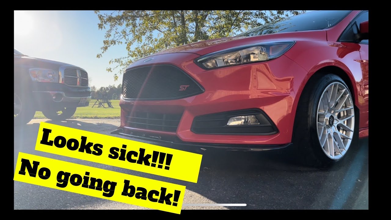 Focus ST Maxton Design Front splitter! |Looks Sweet|Best Splitter|