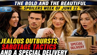 The Bold and the Beautiful Spoilers Week of June 22: Jealous Outbursts, Sabotage Tactics 