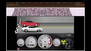 playing a drag racing flash game kinda fun ngl episode 1 nistalgia!!!!!!!! screenshot 4