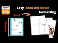 How to Format No-Low Content Books, Margin and Bleed, Easy KDP Tutorial