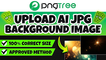 How to Upload 🤖 AI Generated JPG Backgrounds on Pngtree | 📸 JPG Image Upload Step by Step 💻