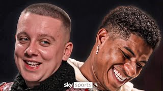 Aitch and Marcus Rashford interview each other!