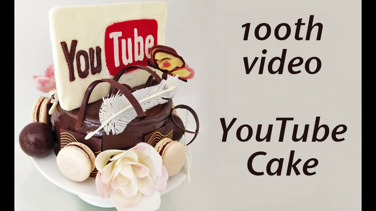 100th VIDEO! YouTube Cake Never Ending Chocolate HOW TO COOK THAT Ann Reardon | How To Cook That