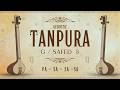 Tanpura for Riyaz in G | 1 Hour Acoustic Tanpura for Meditation & Practice | Pancham (Pa-Sa-Sa-Sa)