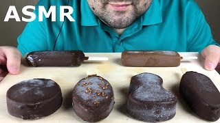 Asmr Eating Chocolate Ice Cream Party Crunchy Eating Sounds Mukbang No Talking