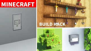 Minecraft: 10+ Item Frame Build Hacks and Ideas | 超役立つ！額縁を使ったミニ建築とアイデア10選