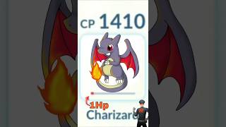 1Hp Charizard Destroy Grunt Badly in #pokemongo | #shortsfeed #1hp #charizard #gaming #pvp #gbl