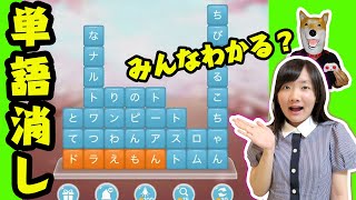 ★みんなもわかるかな？単語消しゲームに挑戦！～どこまでクリアして進めるかな！？～★ screenshot 5