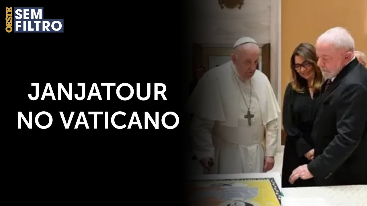 Papa Francisco recebe Lula e Janja no Vaticano | #osf