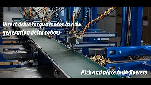 We direct drive innovation in delta robots - Customer success story