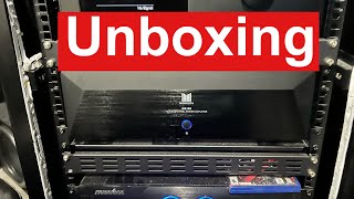 Monolith M2100 power amplifier unboxing and overview.
