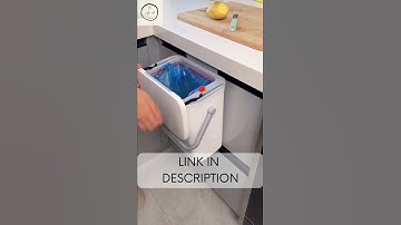 Smart Home | Kitchen Organization Ideas | The BEST Hanging Dustbin #shorts