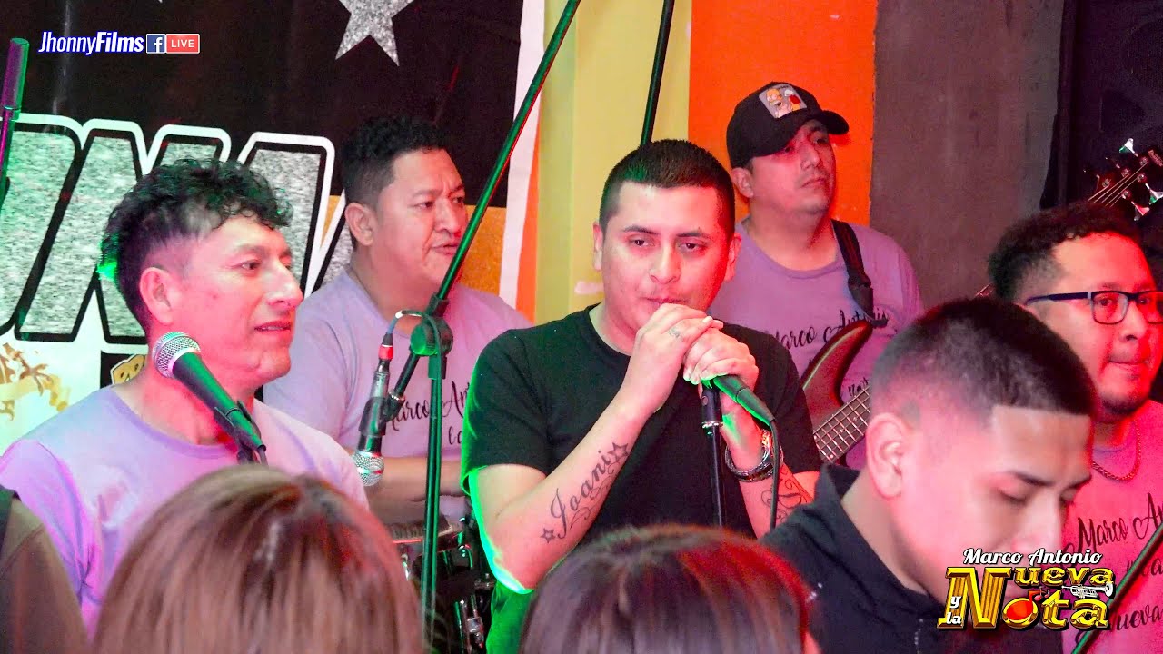 TU PERFUME MIX...MARCO ANTONIO Y LA NUEVA NOTA en 4K/FELIZ ANIVERSARIO POLLITO PRODUCCIONES TORMENTA