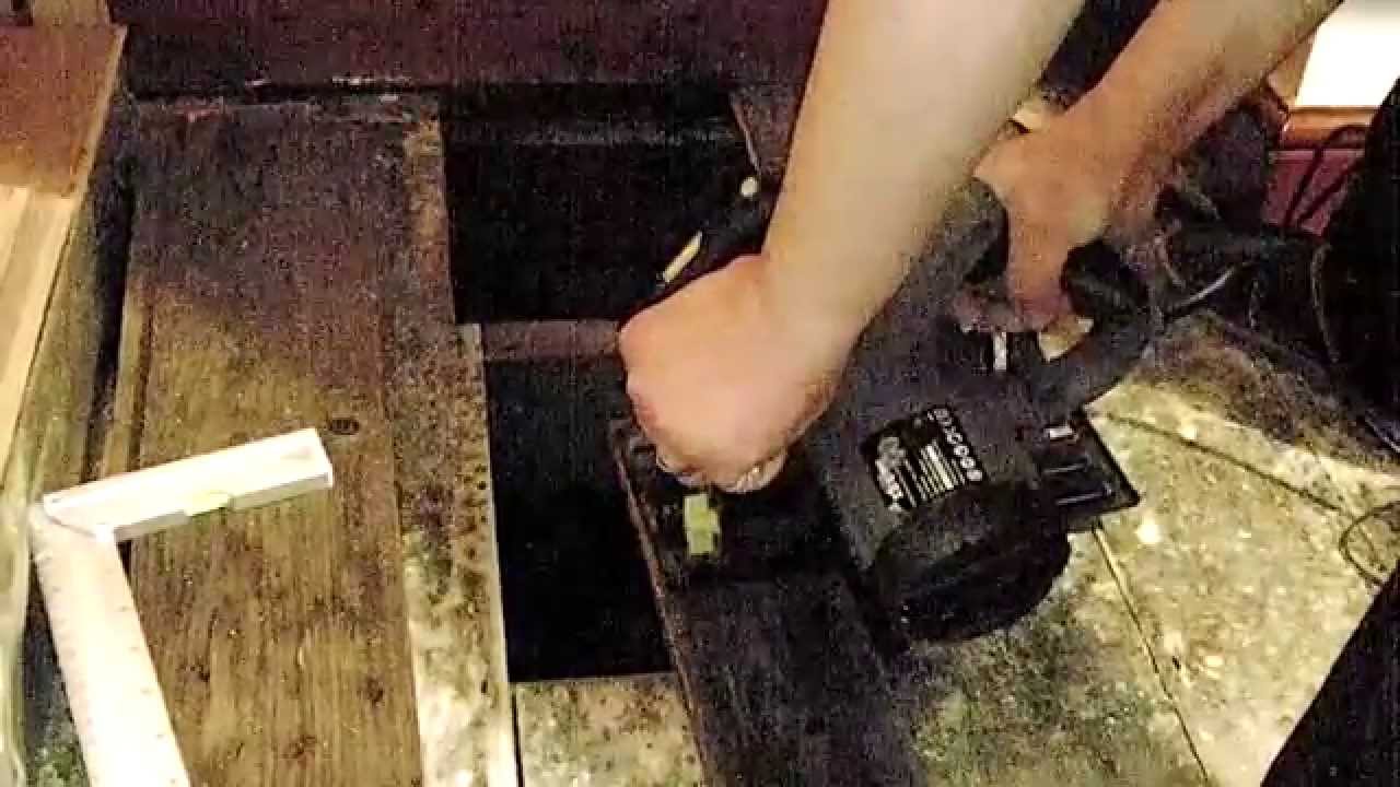 Diy Wooden Floor Repair Youtube
