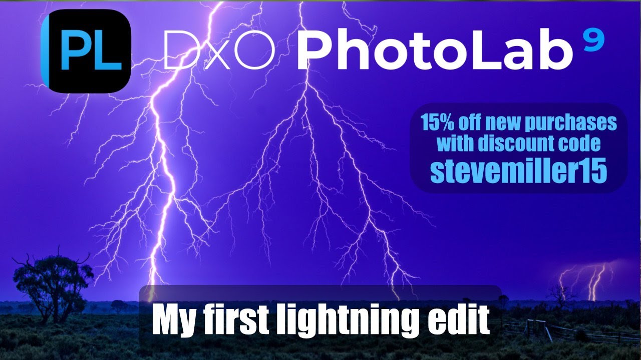 DxO Photolab 9 - Lightning edit - YouTube
