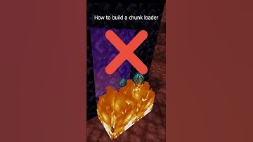 CHUNK LOADER - MINECRAFT 1.21.8 EASY TO BUILD #minecraft #gaming #chunkloader #newupdate