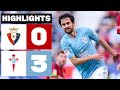 Osasuna Celta Vigo goals and highlights