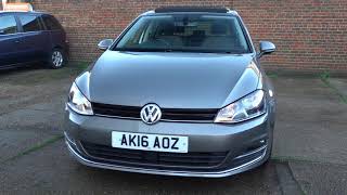 2016 Volkswagen Golf 1.4 TSI BlueMotion Tech ACT GT Edition (s/s) 5dr