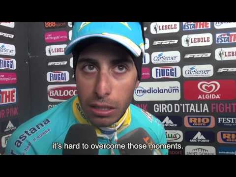 Giro d'Italia 2015 - stage 20: Fabio Aru post race interview