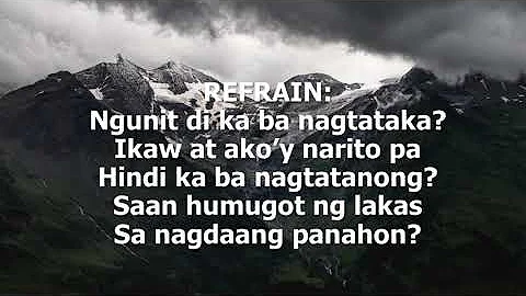 Basta't Tayo'y Sama-sama Lyrics