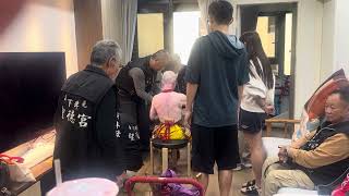 嘉義市下埤聖德宮媽祖第一次出遠門到台北幫信徒辦事