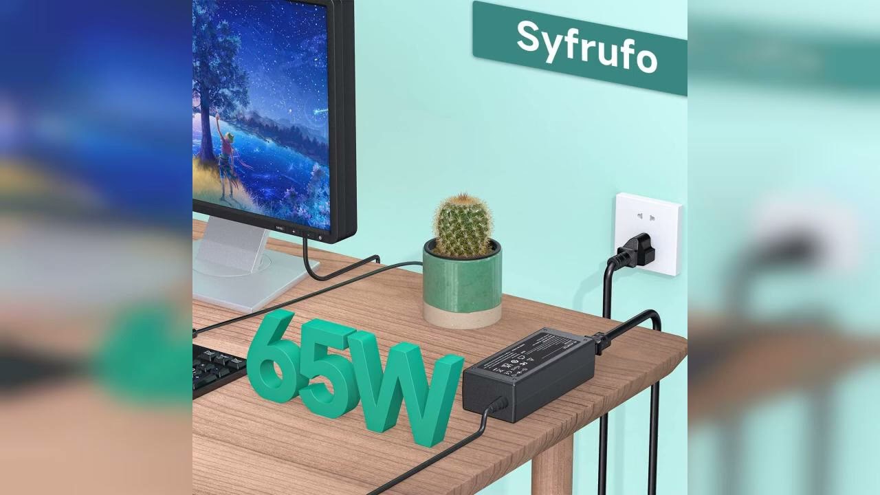 Review: 19V Power Cord Compatible with HP Monitor VH240A, 22CWA, 27F, 24F, 23ES, 24M, 25VX, 27...