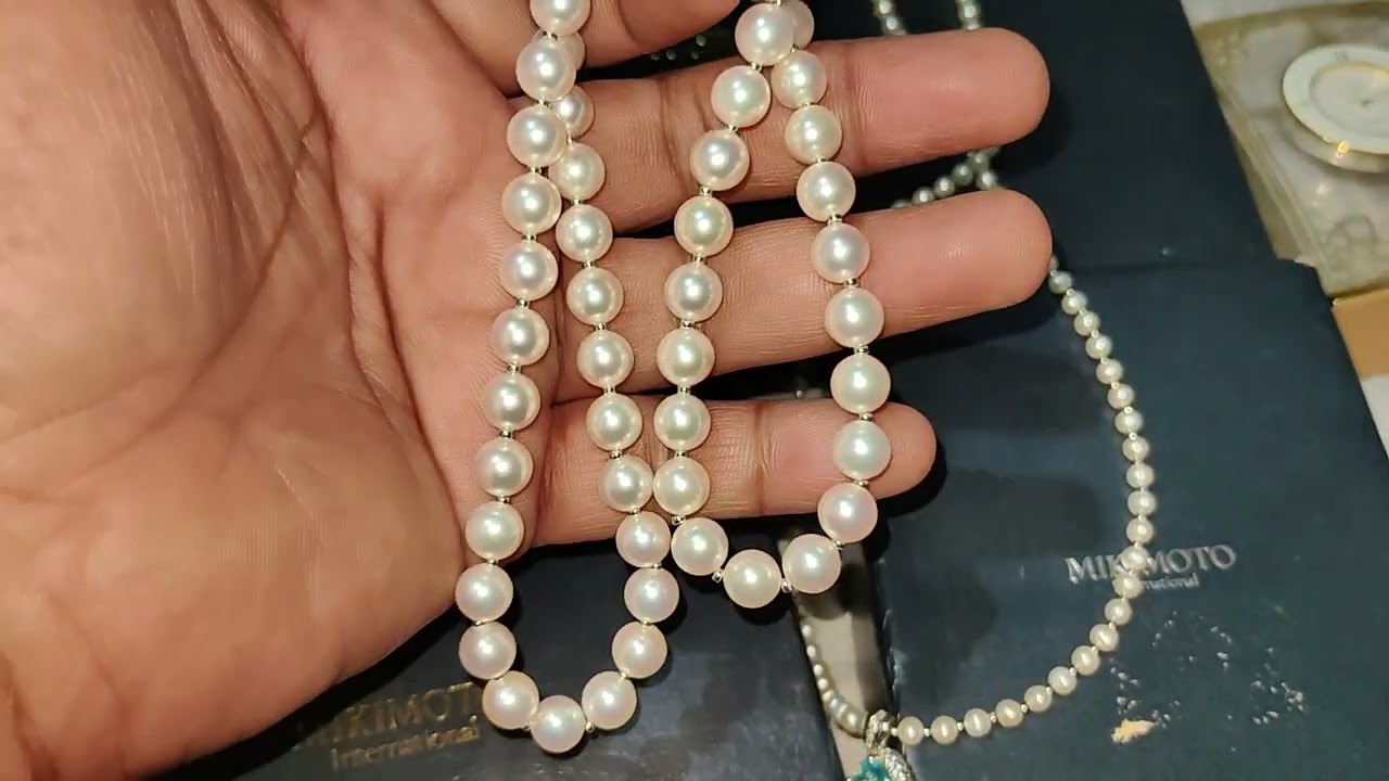Mikimoto Collection From Japan Surplus - Clocks and Necklace. OK ba na investment ang akoya pearls?