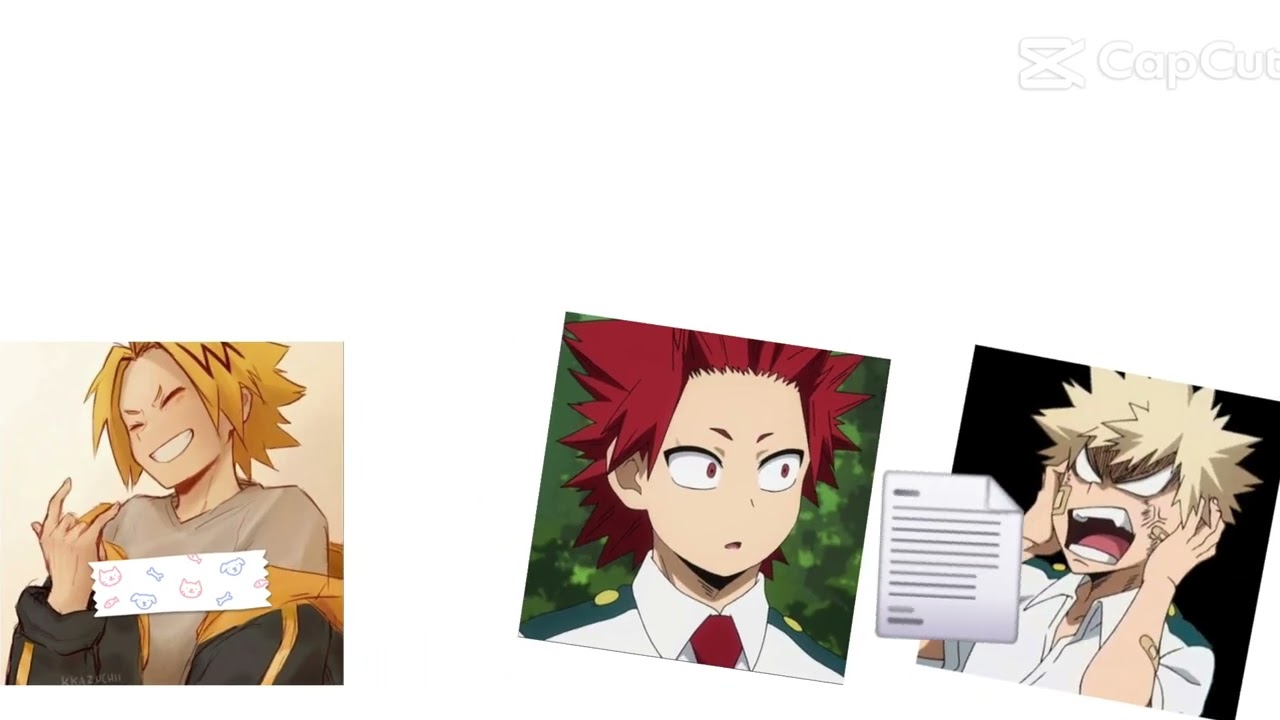 Denki is a little dumb #mha #katsukibakugou #denkikaminari #kirishima #shota #mhacommunity #video 