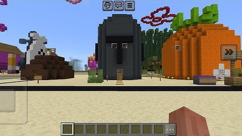 I Found Bikini Bottom in Minecraft PE! 🤯 (SpongeBob Map)