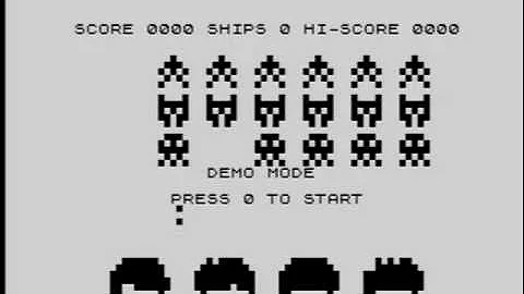 ZINVADERS - ZX81 game