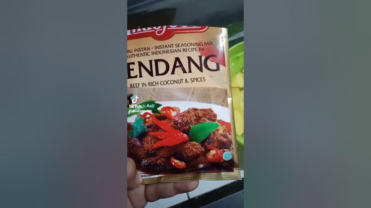 Masak rendang kentang dengan bumbu instan tanpa santan lo#sehat#fibercreame