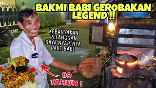 UMUR 89 TAHUN !! LEGEND BAKMI BABI GEROBAKAN SEJAK 1968 ! PAKE 'KEKUATAN' | KULINER SOLO | PAK MBOIS