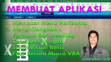 Membuat Menu Seperti Websites dengan Excel Visual Basic