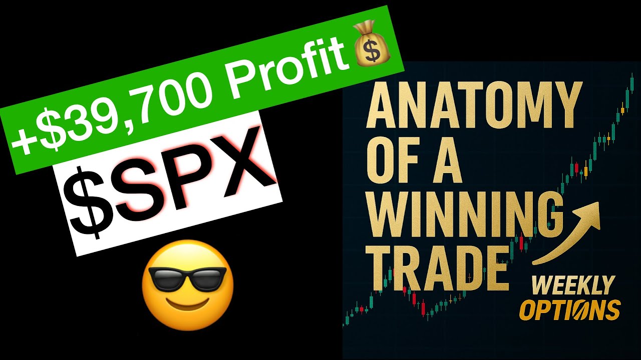 How I made $39,700 Trading SPX Options Today!