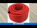 Unterirdisches Wellrohr M32 mm | Leerrohr Elektrorohr Erdwellrohr Rot | 5m 10m 25m 50m (50 meter)