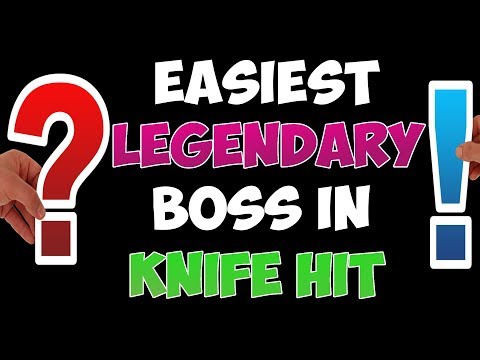 KNIFE HIT | EASIEST LEGENDARY BOSS