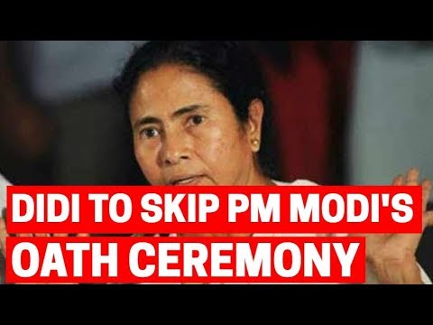 Mamata Banerjee decides not to attend the oath-taking ceremony of PM Modi