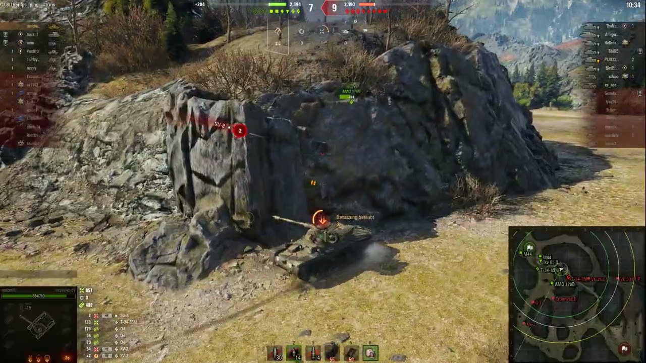 Strv m 42 57 Alt 2, Bergpass, Panzerass