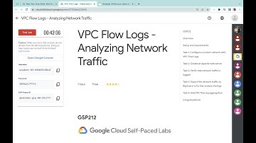 VPC Flow Logs - Analyzing Network Traffic || #qwiklabs || #GSP212 ||  [With Explanation🗣️]