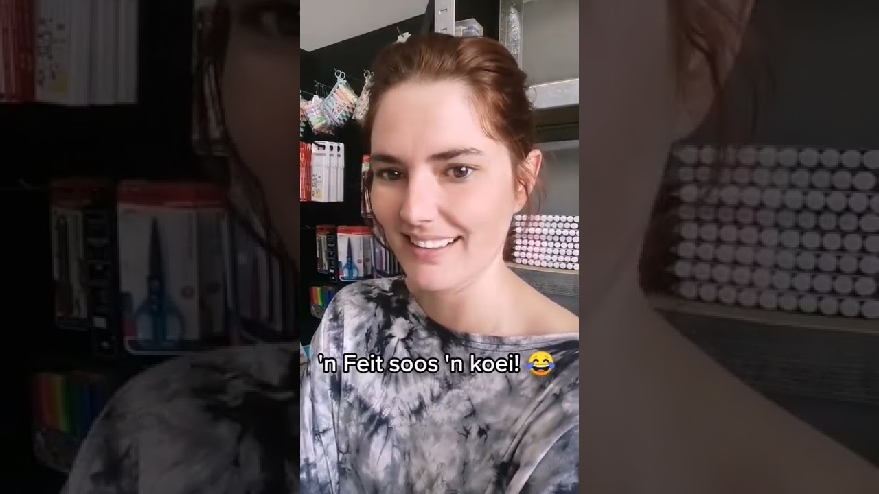 welcome to today's Afrikaans idiom of the week. 😂 Okay bye 👋