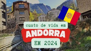 CUSTO DE VIDA ANDORRA 2024