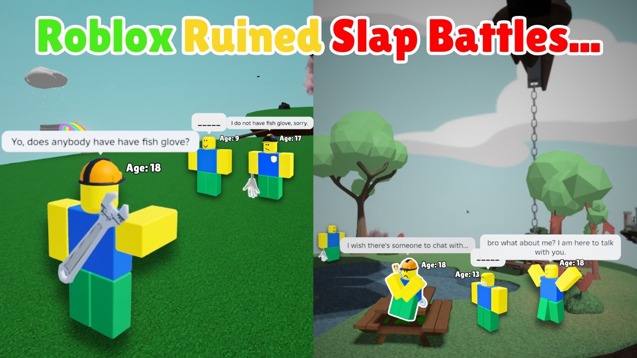 Roblox Ruined This Update Feature For Slap Battles...