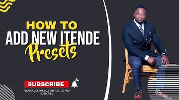 HOW TO ADD PRESETS ON ITENDE TONES 🚀🚀|| Sibusiso Mahlalela